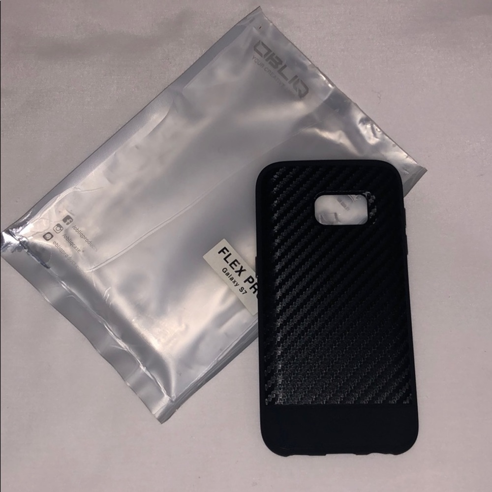 New Samsung Galaxy S7 Black Cell Phone Case